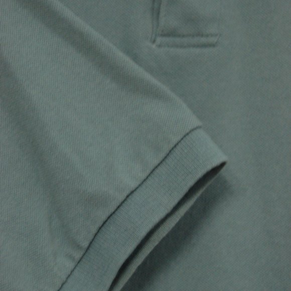 Mens Blue Polo Golf Logo'd Shirt XL Cotton Pole Dancer Collared 1/4 button front - Picture 15 of 15